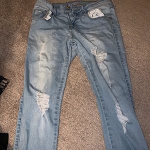 Guess blue jean Capri